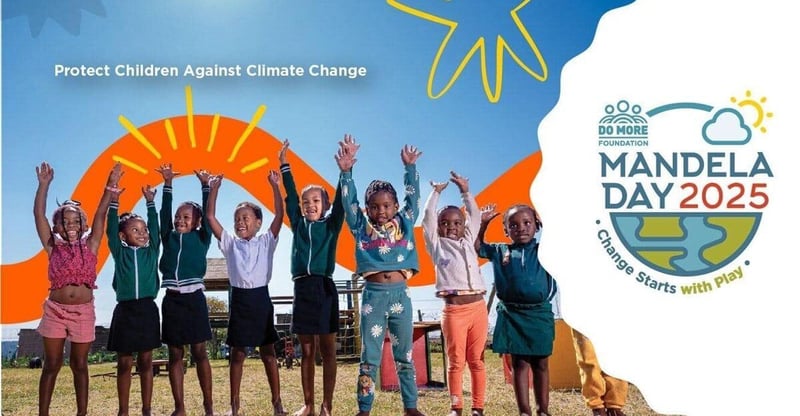 Do More Foundation Highlights Climate Resilience as Essential for Children’s Growth This Mandela Month