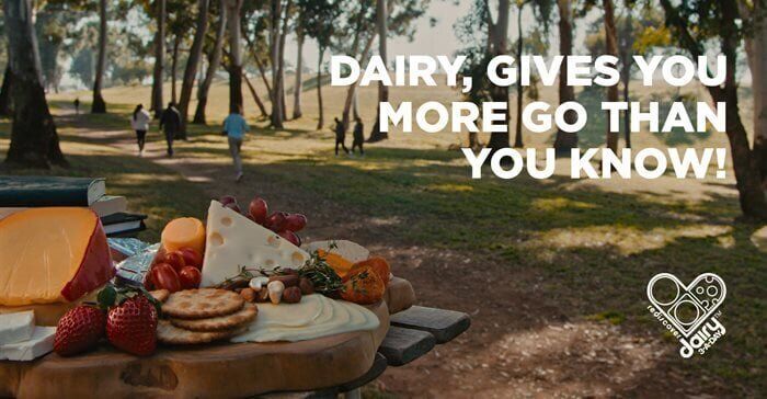 New Dairy Ad Campaign Gives TV A Go
