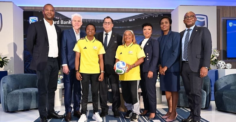 Standard Bank Partners With Safa To Support Bafana Bafana And Banyana Banyana Ahead Of Major Tournaments