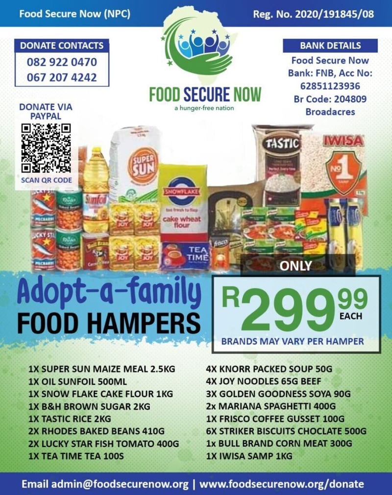 INFORMAL SETTLEMENTS IN THE GAUTENG PROVINCE FACE WINTER FAMINE