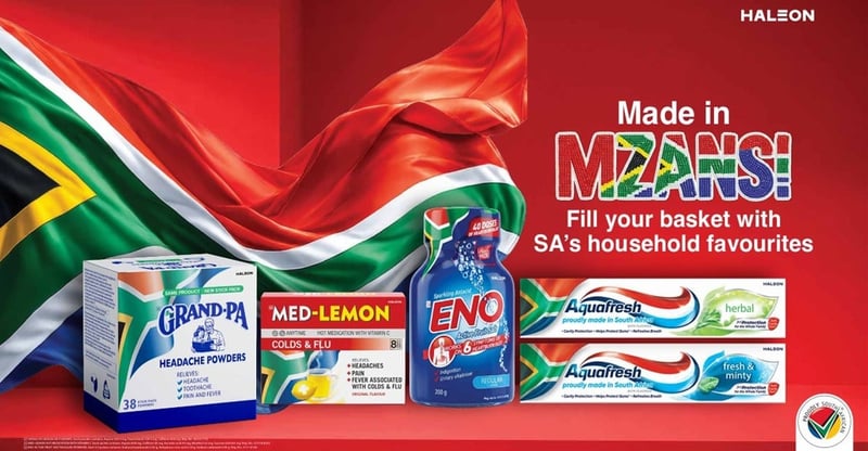 Haleon's Made In Mzansi Campaign Celebrates SA's Role In Manufacturing Healthcare Brands