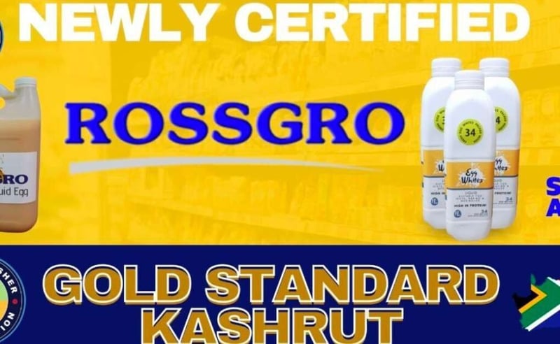 MK Kosher Certification Expands in South Africa - Rossgro Eggs Now Certified!