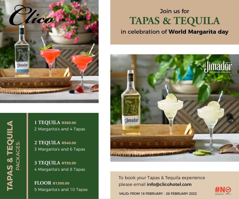 Clico Boutique Hotel & Restaurant – the coolest place to celebrate World Margarita Day