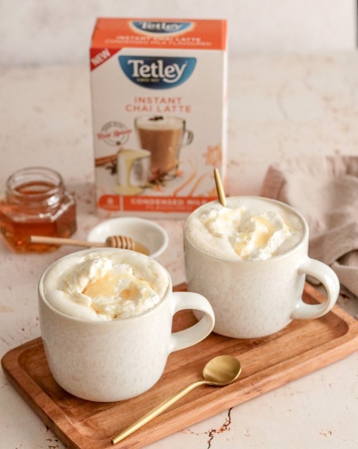 Tetley Taps into At-Home Indulgence Trend with New Condensed Milk Chai Latte
