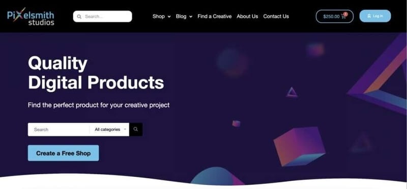 Pixelsmith Studios Becomes a Digital Marketplace