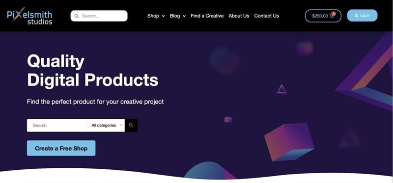 Pixelsmith Studios Becomes a Digital Marketplace