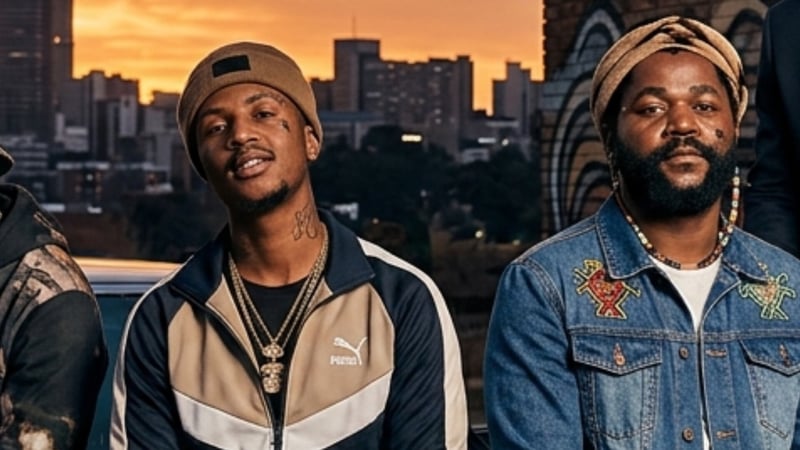 South African Hip-Hop Royalty Reunite - Ruff, Emtee, Sjava, And Saudi Drop Monumental Collaborative Album ‘The Trap Temptations’