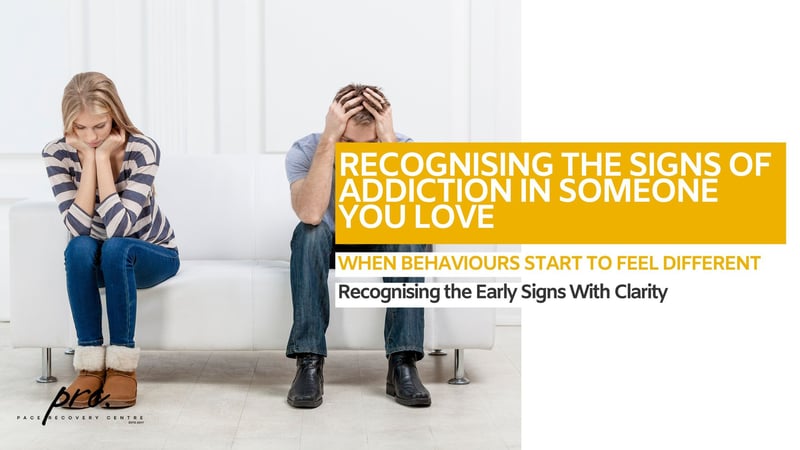 Pace Recovery Centre Publishes Guide to Recognising Addiction Signs in a Loved One