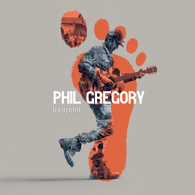 Phil Gregory Releases New Single “Footprint” – A Story of Love Washed Away by the Tide
