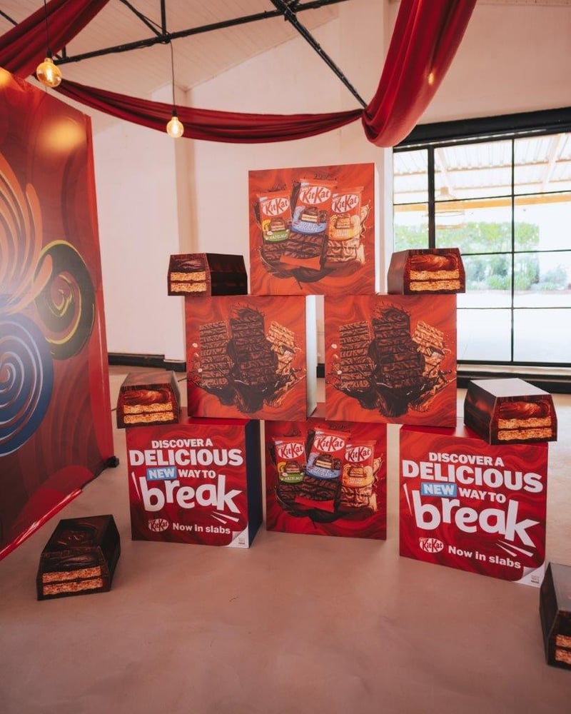 Inside the KitKat Slabs Experience that broke the mould for Jozi’s Tastemakers
