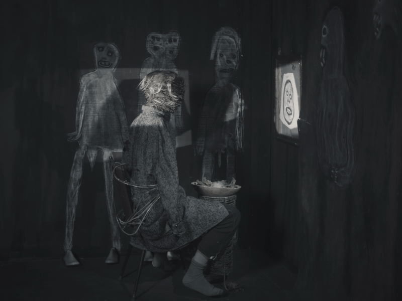 Spirits and Spaces - Experimental Short Film by Gabriella Blumberg inspired by Roger Ballen Book