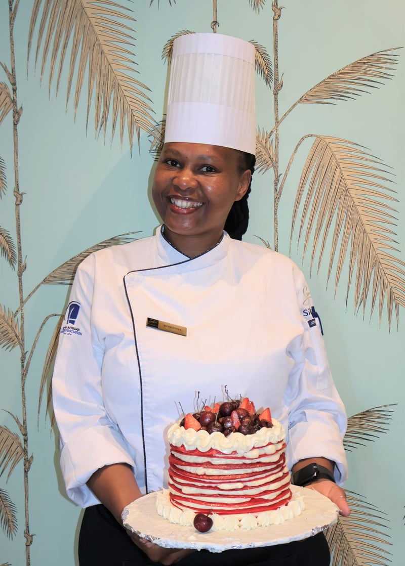 Wow your guests this festive season with a show stopping crêpe cake