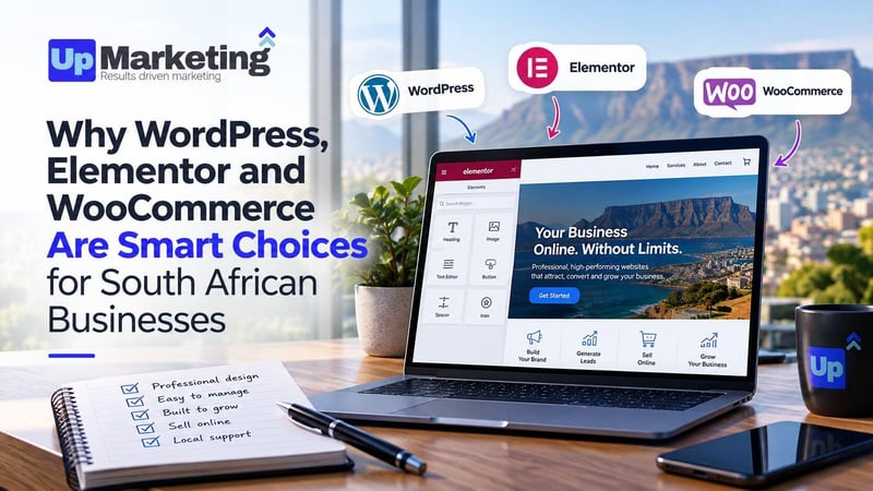 Why WordPress, Elementor and WooCommerce Are Smart Choices for South African Businesses