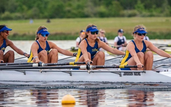 Holy Rosary Rowers Test Their Mettle Against Elite British Clubs
