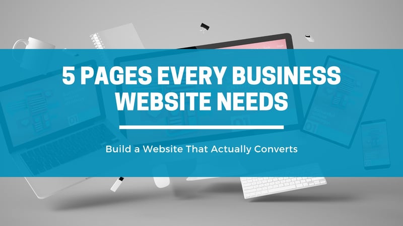 Click Results Publishes Guide to the Five Pages Every Business Website Needs to Win Customers