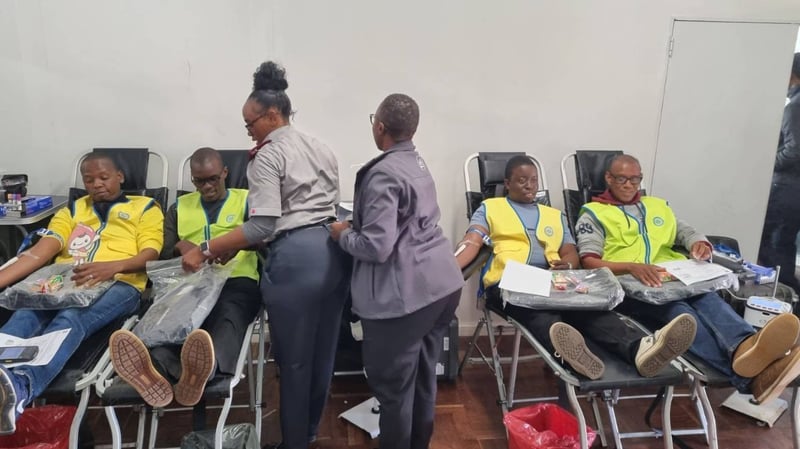 World Mission Society Church Of God Partners With SANBS For Impactful 1678th Worldwide Blood Drive