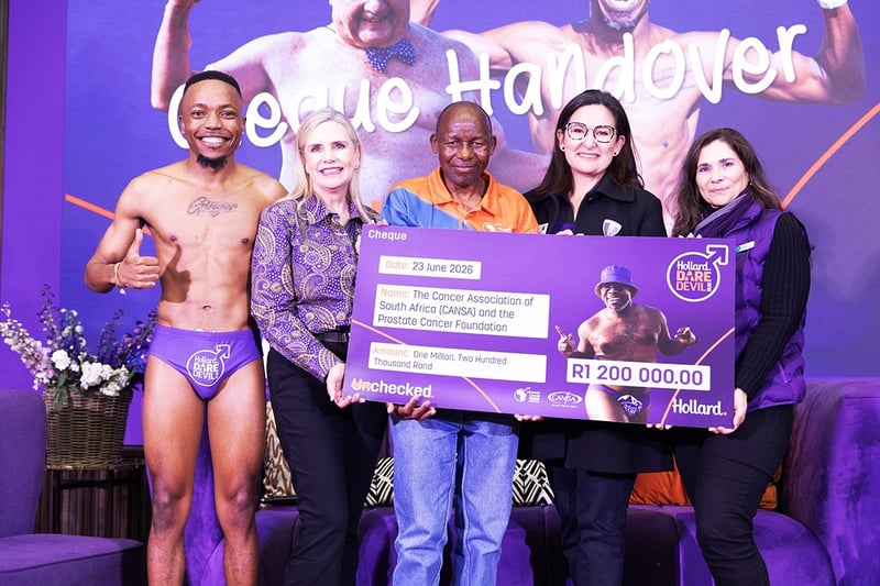 Hollard Launches 2026 Daredevil Run Campaign After R1.2 Million Handover For Men’s Health