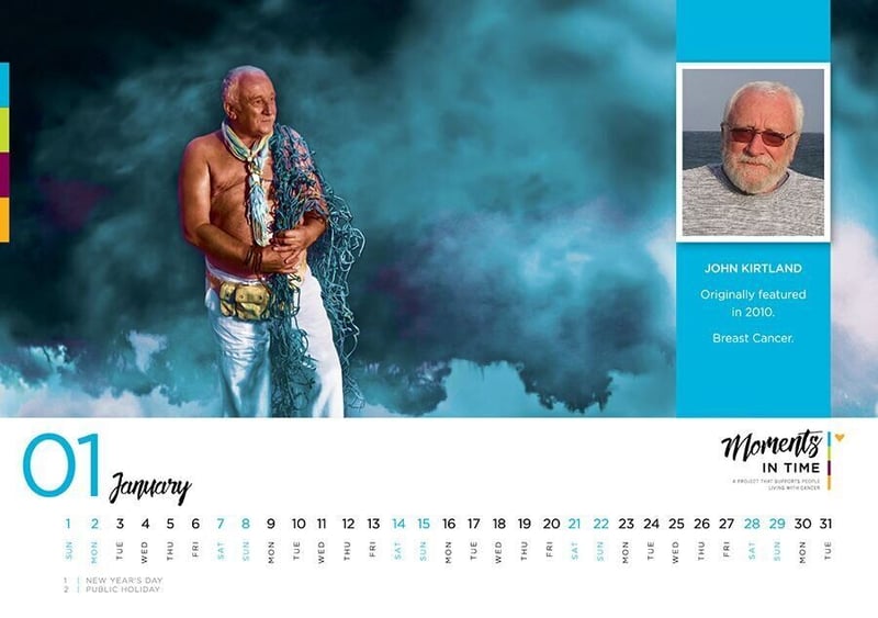 Fundraising Calendar featuring 12 SA Cancer Survivors - Now on Sale