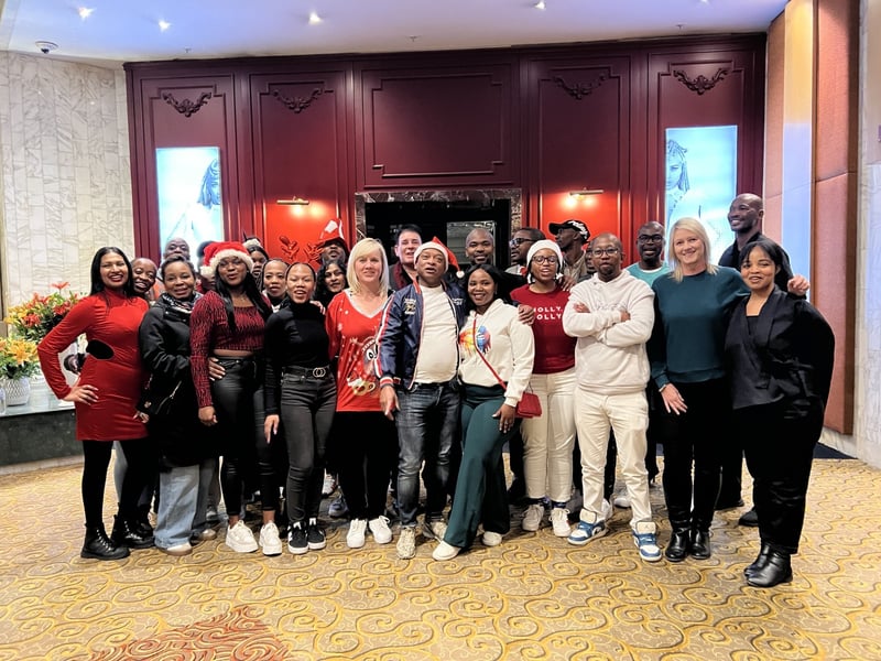 Johannesburg Concierge Forum and D&D Celebrate Glamorous Christmas in July in Sandton