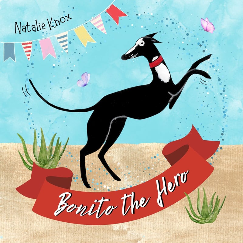 Rescued Spanish greyhound character in children’s picture book hopes to cultivate new attitudes towards hunting dogs and increase empathy learning