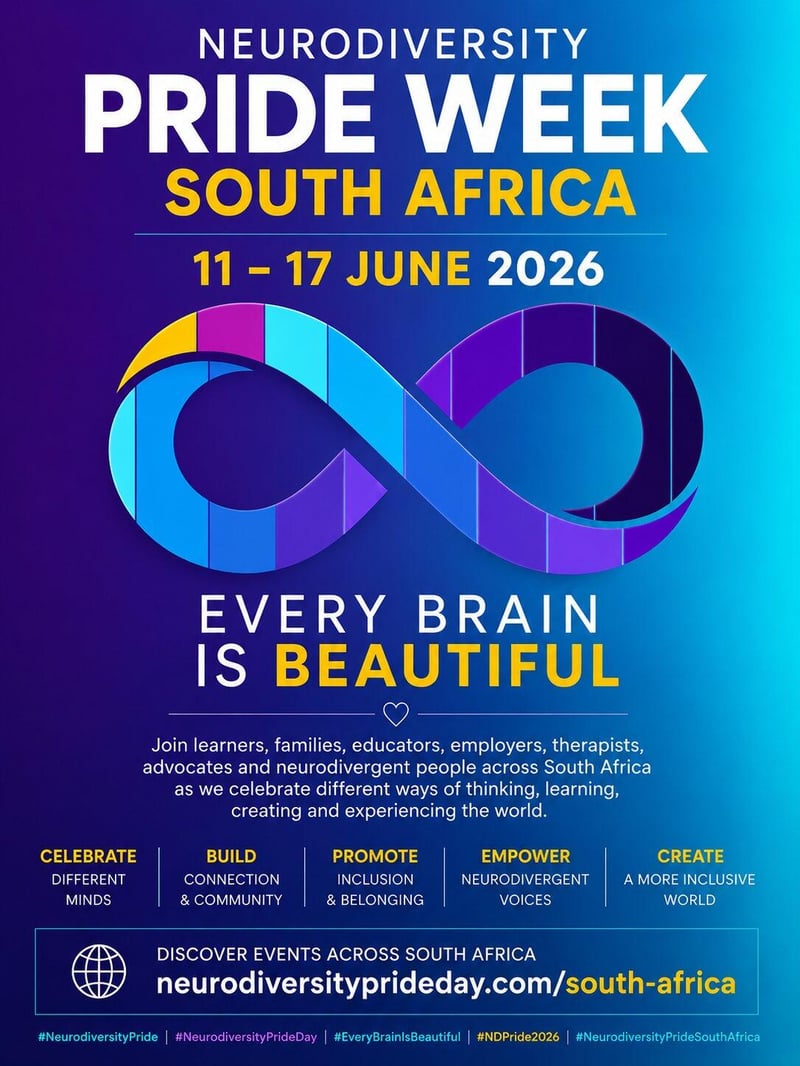 South Africa Joins Global Neurodiversity Pride Week for the First Time