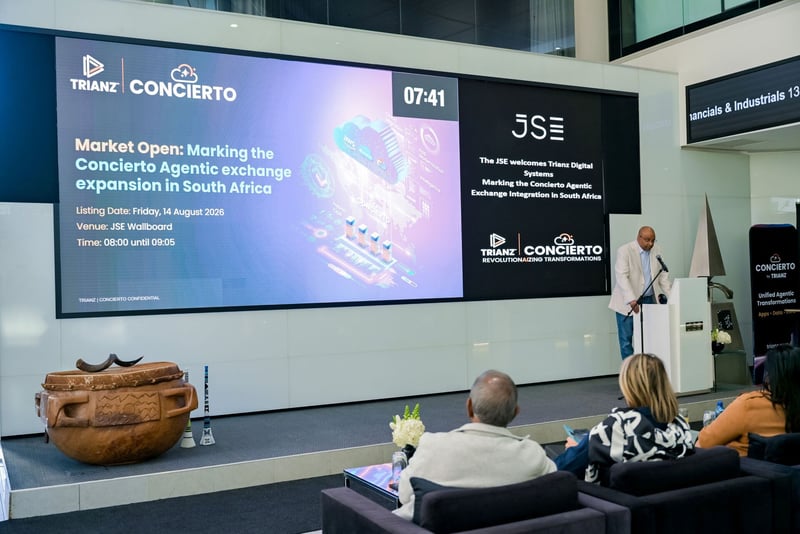 Trianz Joins Market Open Ceremony at Johannesburg Stock Exchange to Mark South African Expansion