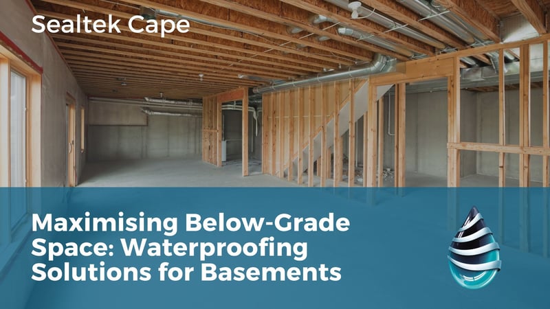 Sealtek Cape Publishes Guide on Below-Grade Damp Proofing for Commercial Basements in the Western Cape