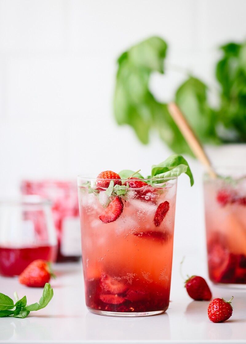 The Strawberry & Basil Mojito
