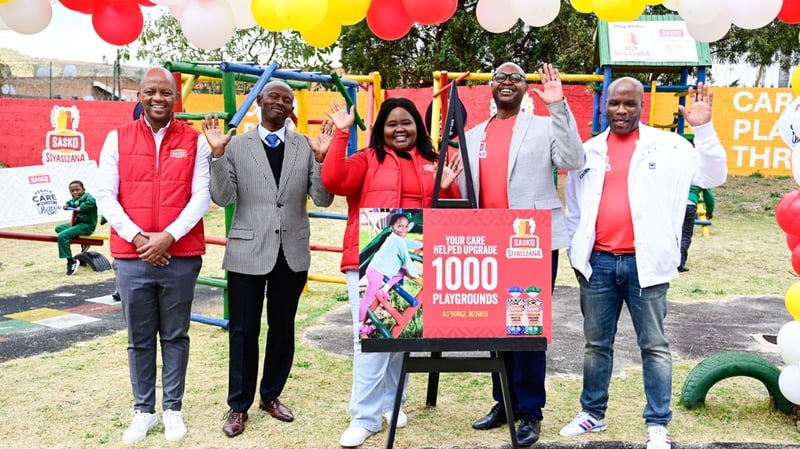 SASKO Marks 1 000 Playground Upgrades With Mandela Day Celebration and Special Community Activation