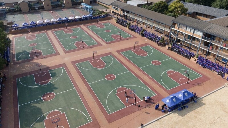 St Benedict’s Names 6 New Basketball Courts after the Late Ephraim Mohlakane