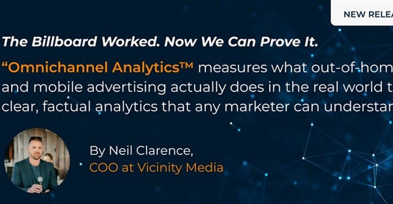 Vicinity Media Redefines Advertising Measurement With Real World Attribution And Clear Metrics