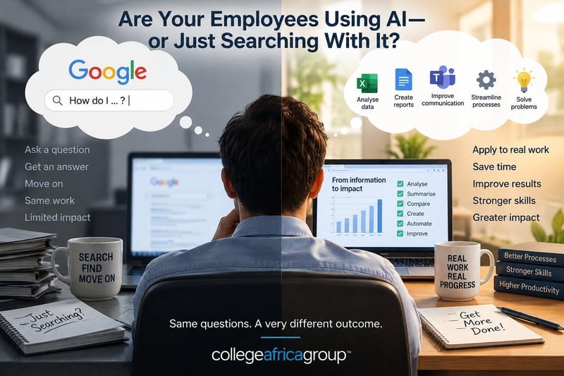 Are Your Employees Using AI—or Just Searching With It?