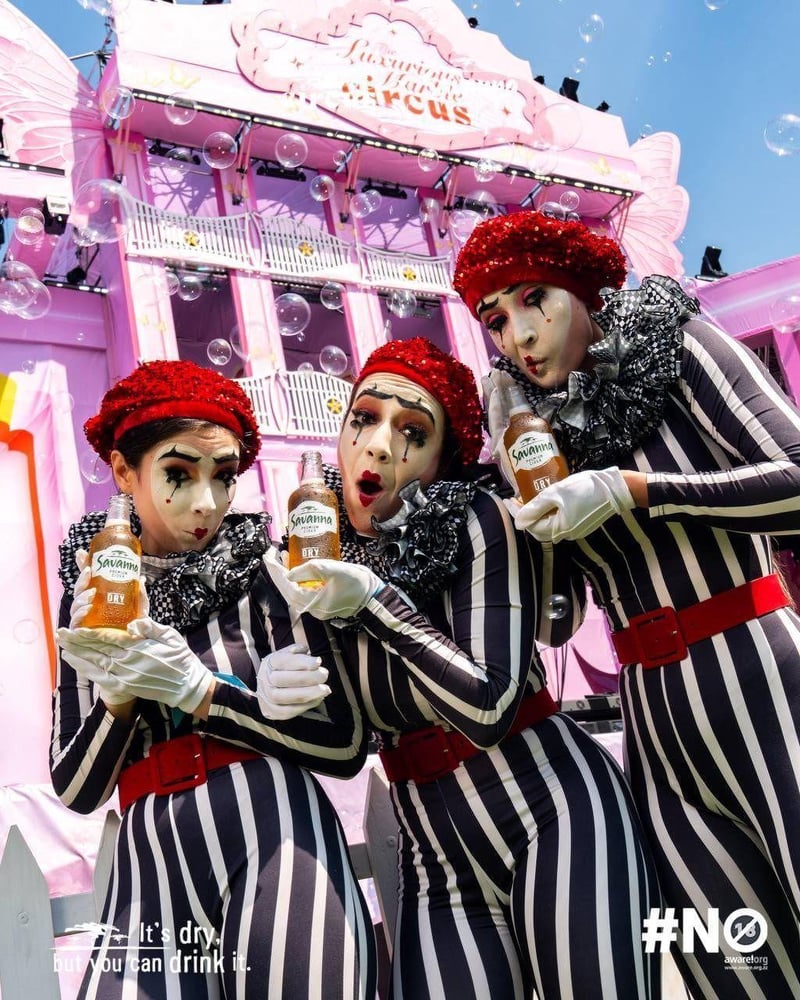 Savanna Turns Luxurious Marble Circus Into Immersive ‘Dry District’ to Mark 30 Years of Iconic Cider