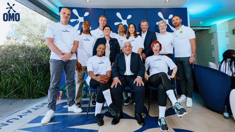 Omo Partners With Caster Semenya And Sa Rugby For The 'stay Unbeatable' Movement