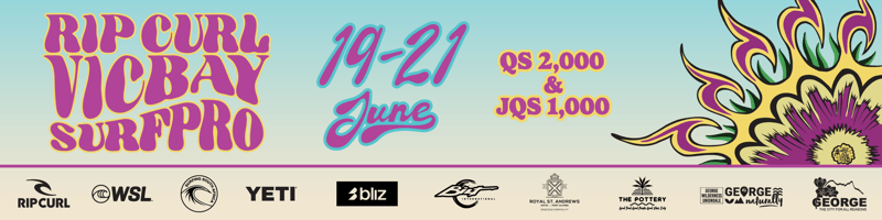 Rip Curl Vic Bay Surf Pro Attracts Strong Partner Support Ahead Of June Event – Entries Close Tomorrow 26 May