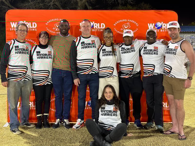 World Sports Betting Joins Forces with Randburg Harriers to launch the ‘World Sports Betting Randburg Harriers Running Club’
