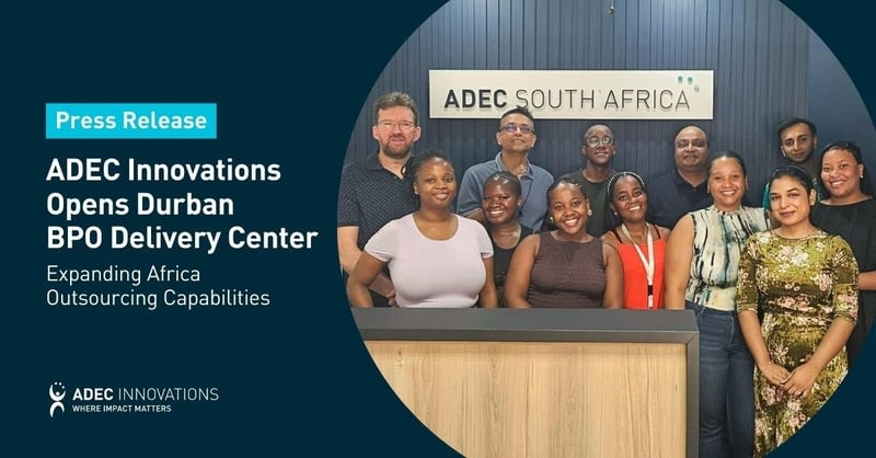 ADEC Innovations Strengthens African Operations with Durban BPO Center Launch