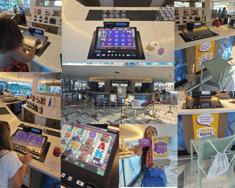 Sun City’s outdoor slot machines are a first in South Africa