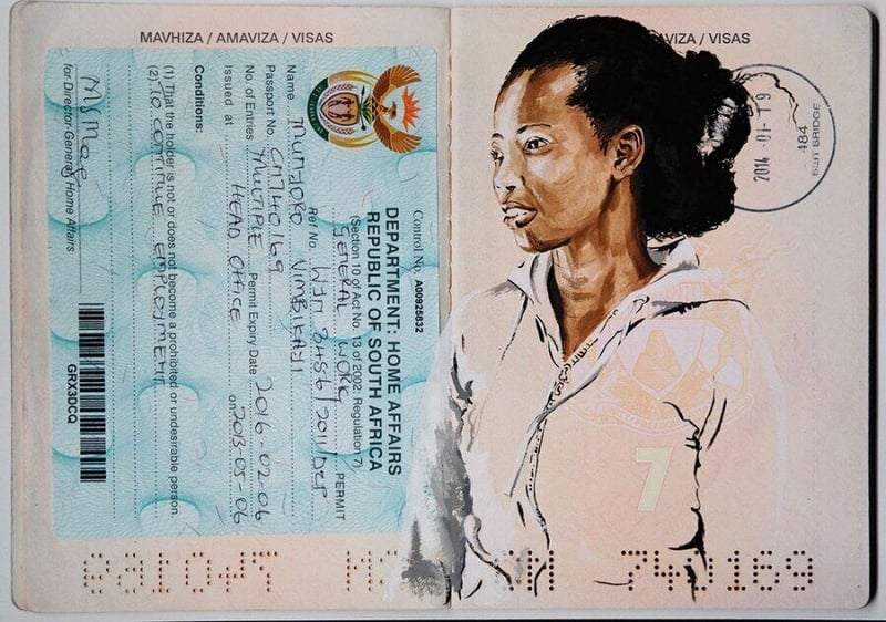 Artist Lisette Forsyth examines the plight of immigrants to South Africa in her solo exhibition LOVED THY NEIGHBOUR at StateoftheART