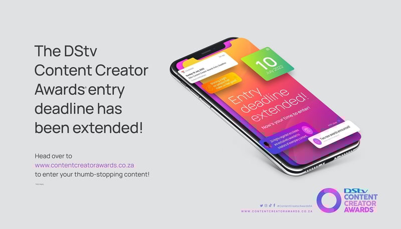 The DStv Content Creator Awards Extends Entry Deadline