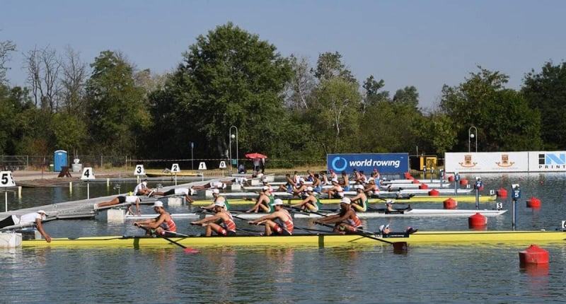 St Benedict's Boys Row their Way to Green and Gold