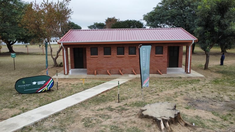 Dunlop and Gift of the Givers Transform uMnambithi School with New Ablutions