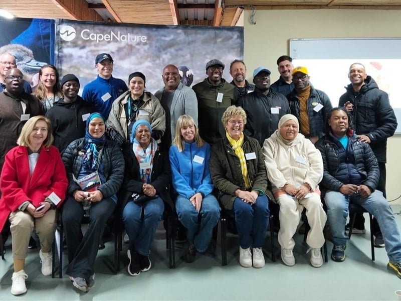 CapeNature, SANCCOB and WWF train tour guides and launch Stony Point guide manual to promote responsible penguin tourism