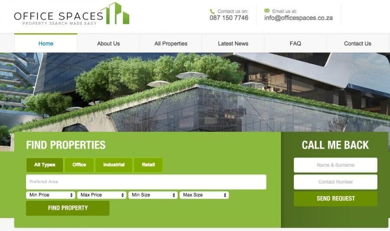 Office Spaces Launches New Commercial Property Website