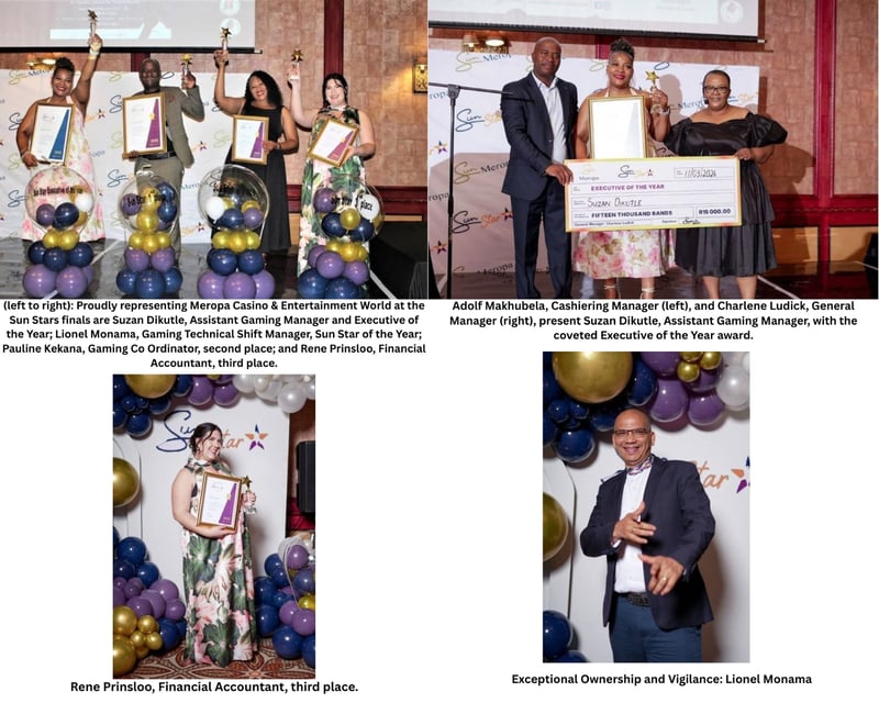 Meropa Casino puts top talent forward in Sun Stars regional awards