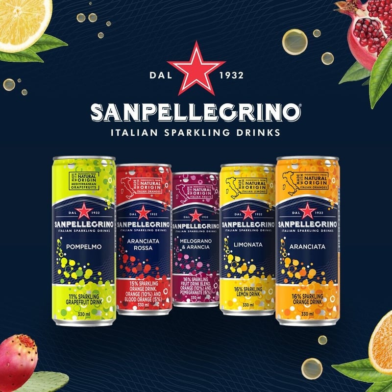 Life Sparkles under the sun with New-Look Sanpellegrino Italian Sparkling Drinks