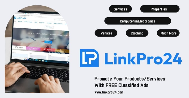 Help People in Your Community Find What You Selling or Auctioning by Advertising it on LinkPro24 Free Online Marketplace