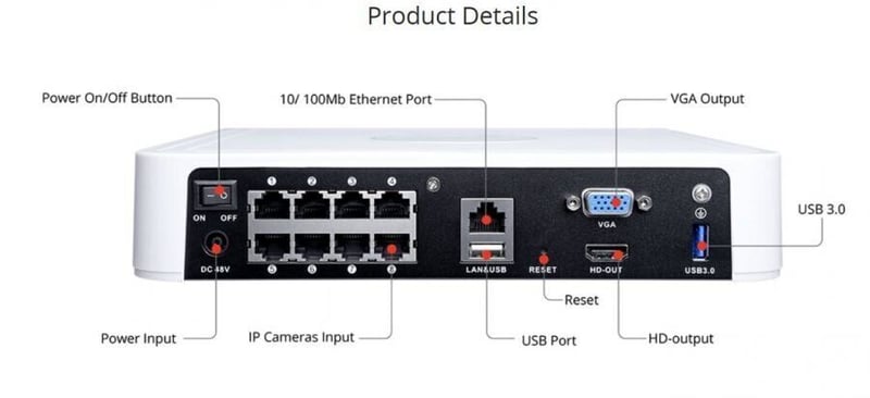 Foscam launches its new FN7108HE PoE NVR