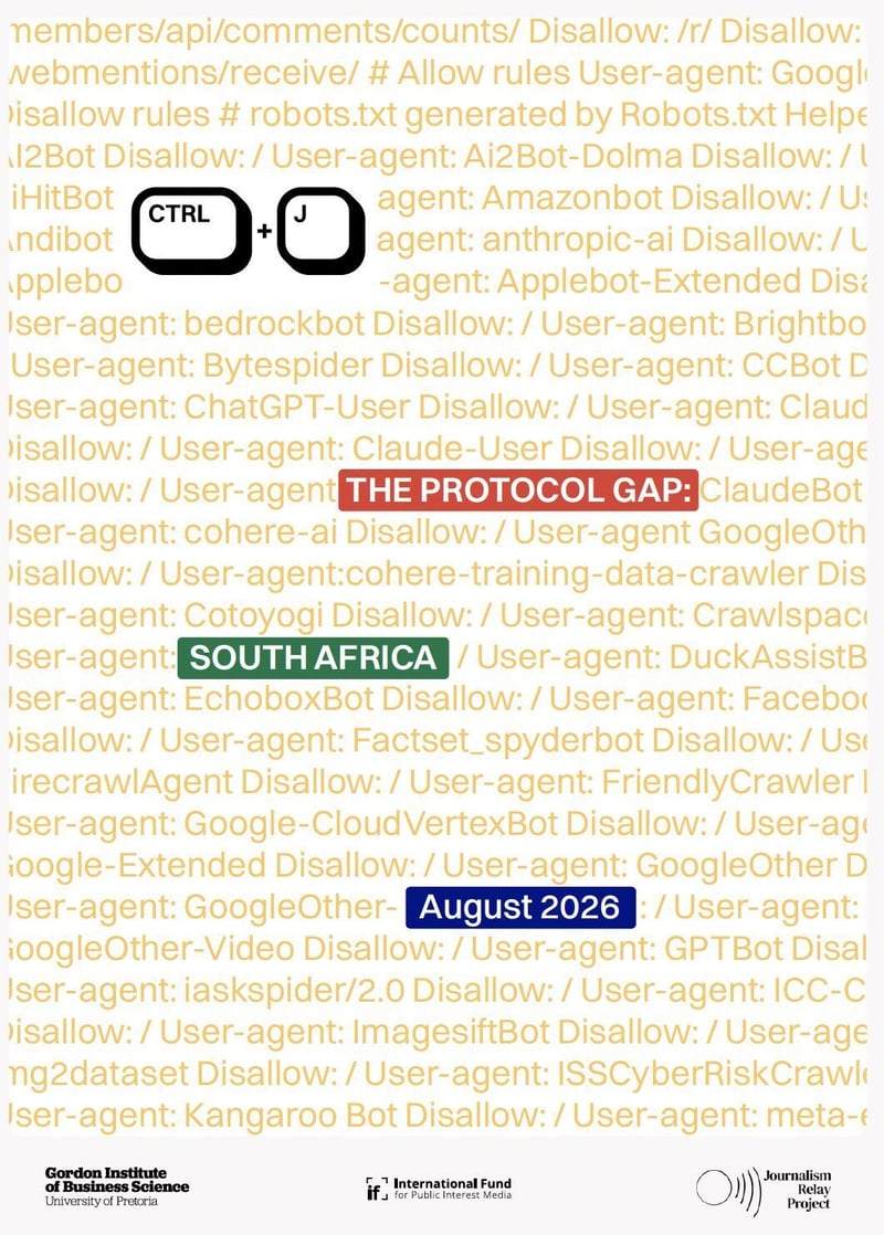 Report - Nearly 70% of South African news sites take no specific action to block AI scrapers, study finds