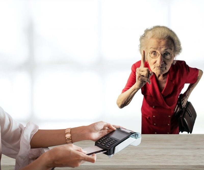 The DNA of an Unhappy Shopper